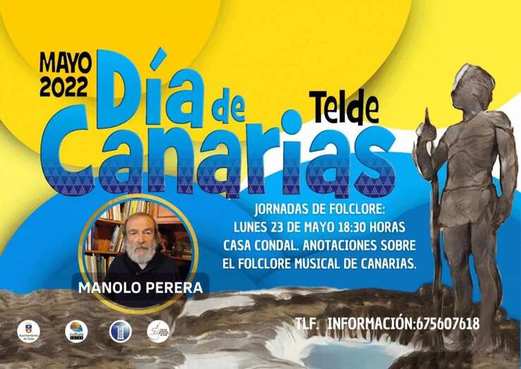Manolo Perera, Premio Canarias 2022 de Cultura Popular, abre las jornadas / TA